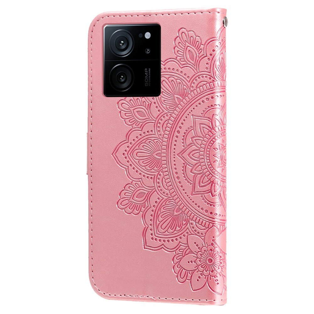 Lærveske Mandala Xiaomi 13T rosa