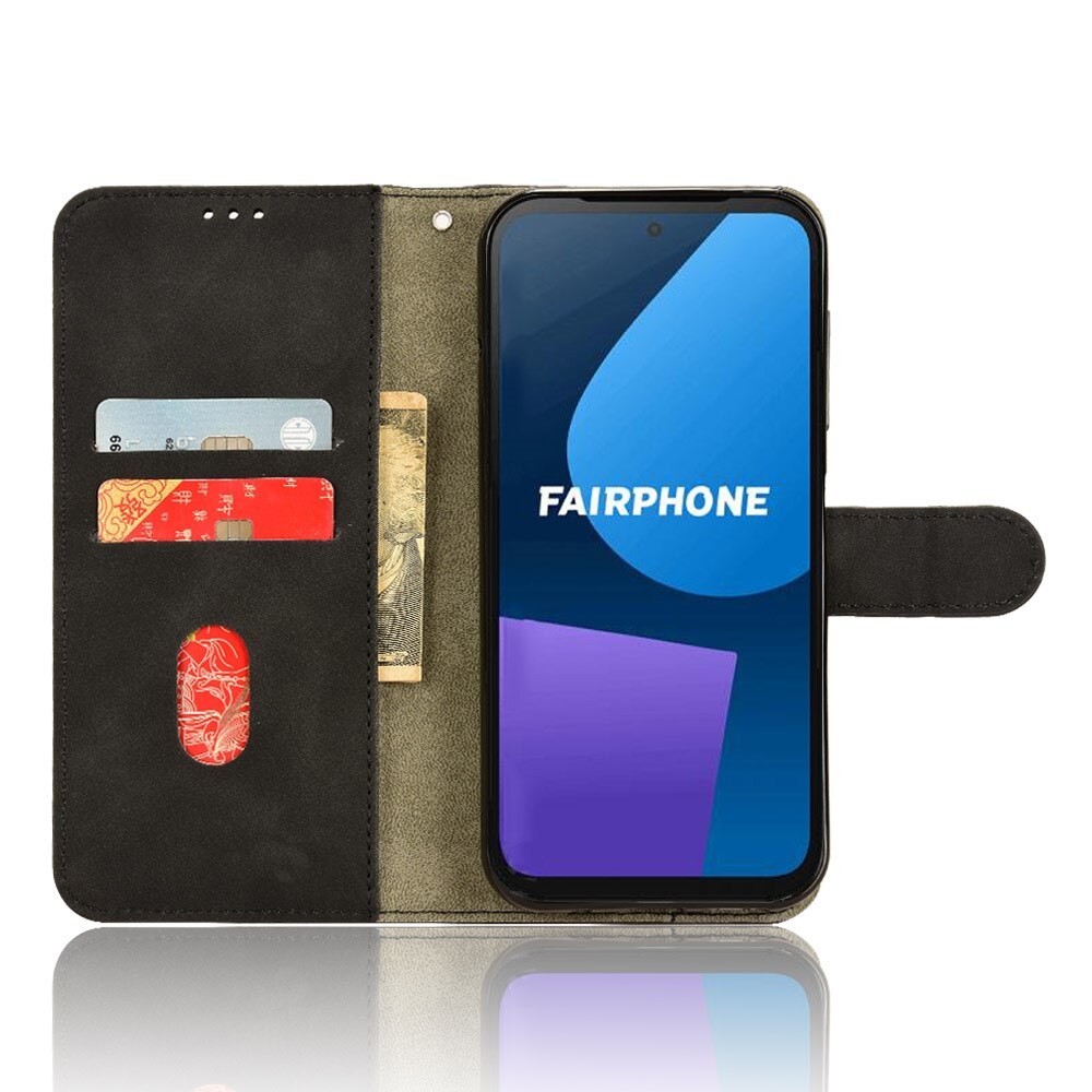 Lommebokdeksel Fairphone 5 svart