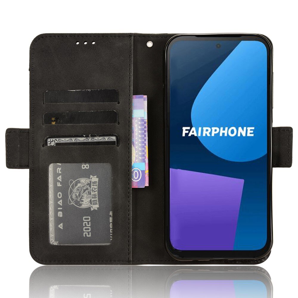 Multi Lommebokdeksel Fairphone 5 svart