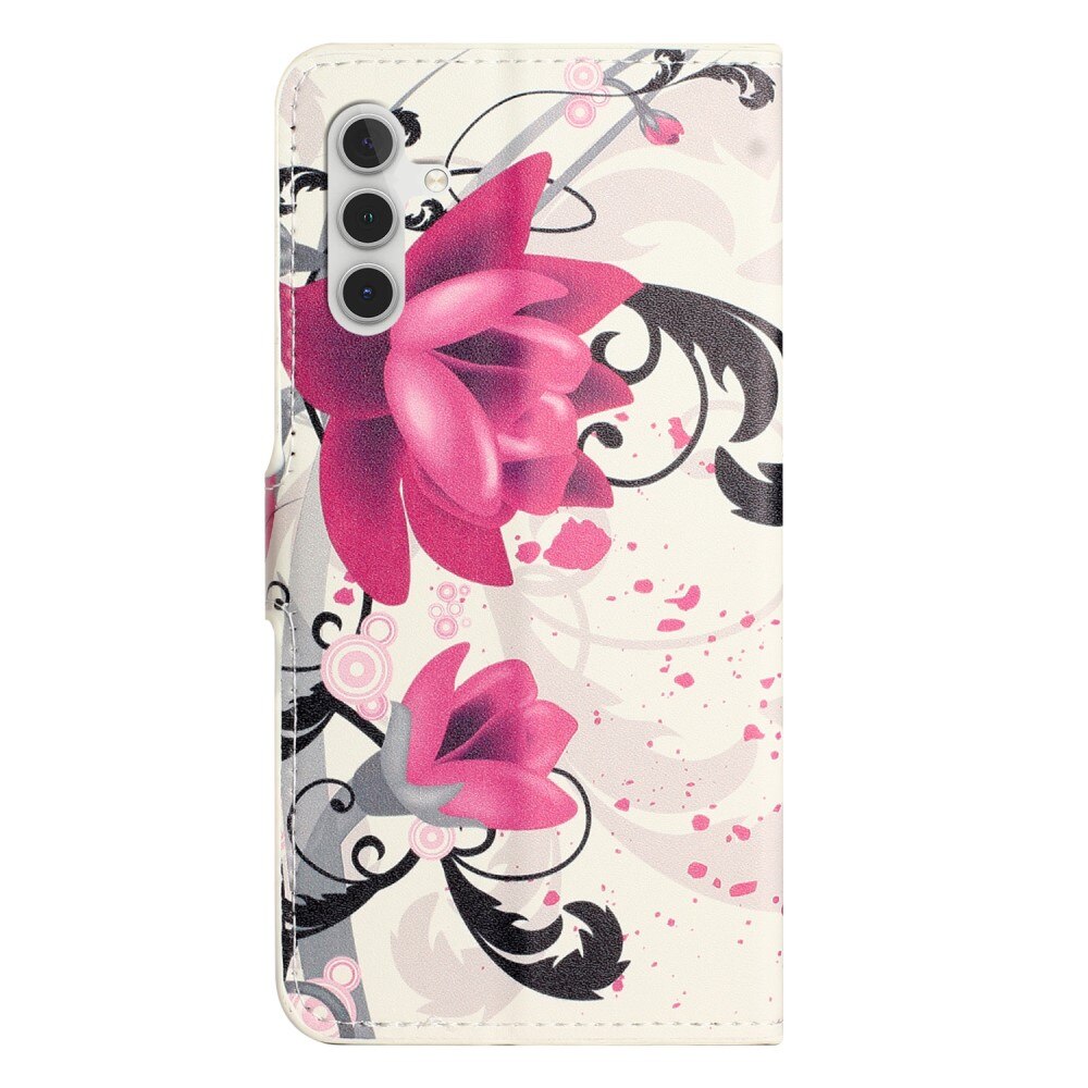 Mobilveske Samsung Galaxy A15 flowers