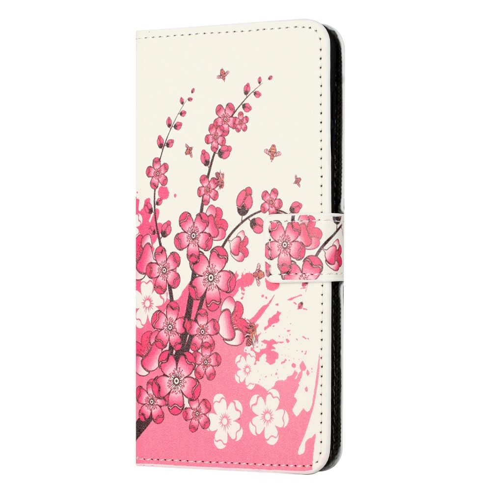 Mobilveske Samsung Galaxy A15 kirsebærblomster