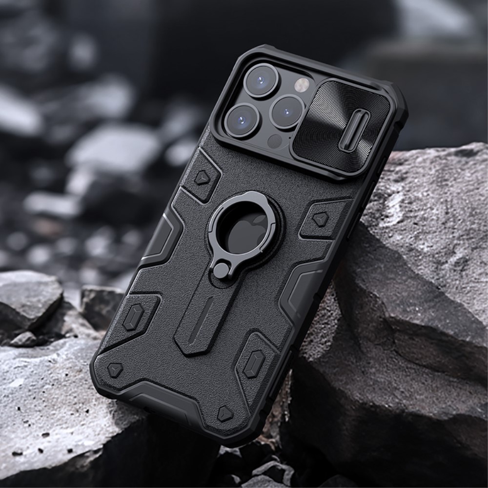 CamShield Armor Deksel iPhone 15 Pro svart