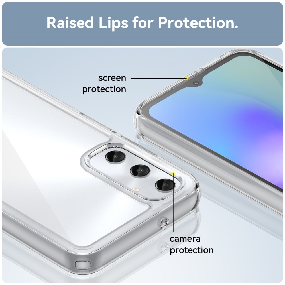 Crystal Hybrid Case Samsung Galaxy A05s gjennomsiktig