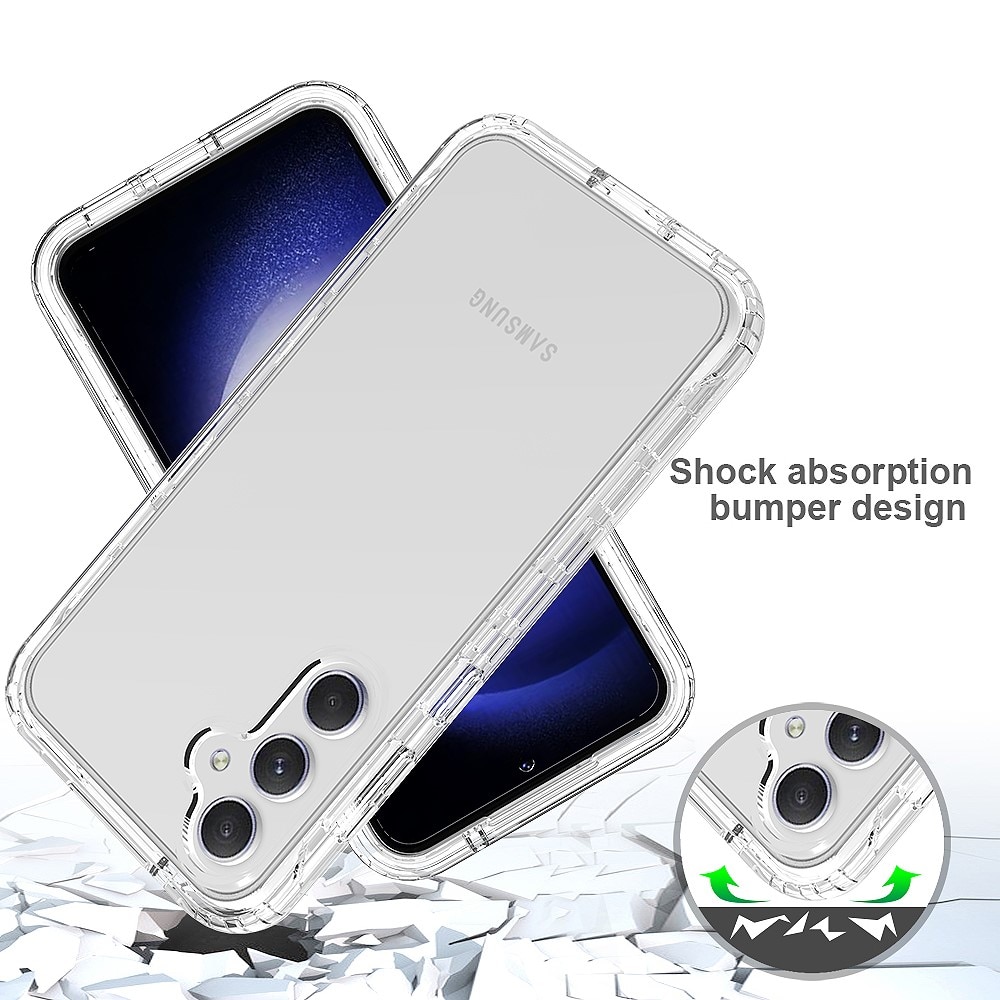 Full Protection Case Samsung Galaxy S23 FE gjennomsiktig