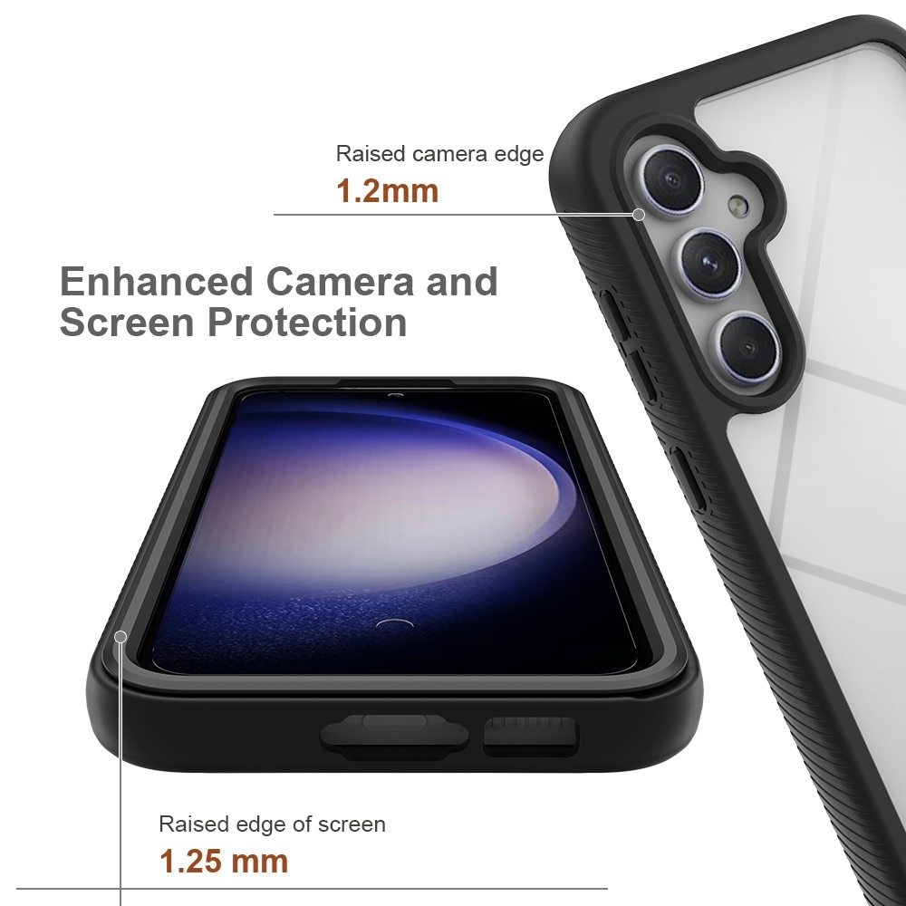 Full Protection Case Samsung Galaxy S23 FE Svart