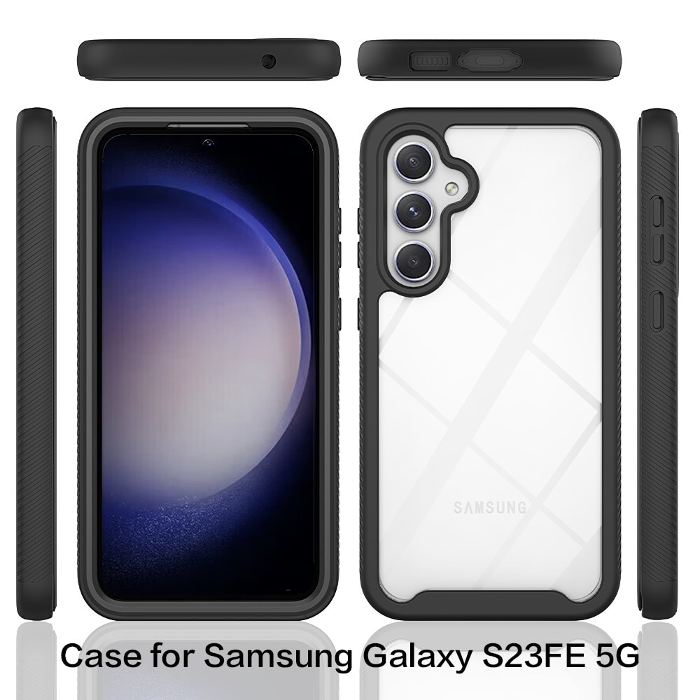 Full Protection Case Samsung Galaxy S23 FE Svart