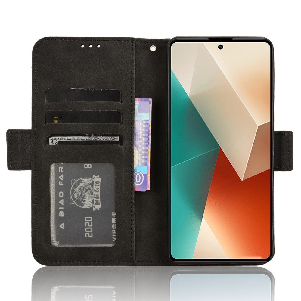 Multi Lommebokdeksel Xiaomi Redmi Note 13 svart