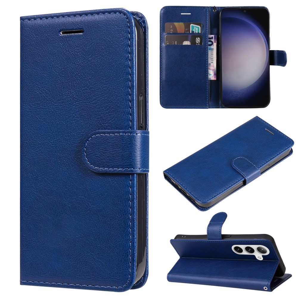 Lommebokdeksel Samsung Galaxy S24 blå