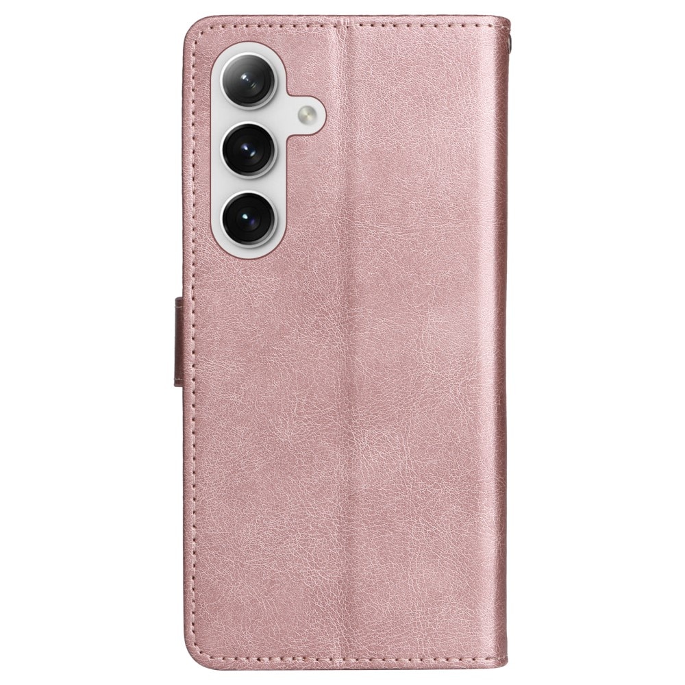Lommebokdeksel Samsung Galaxy S24 rosa