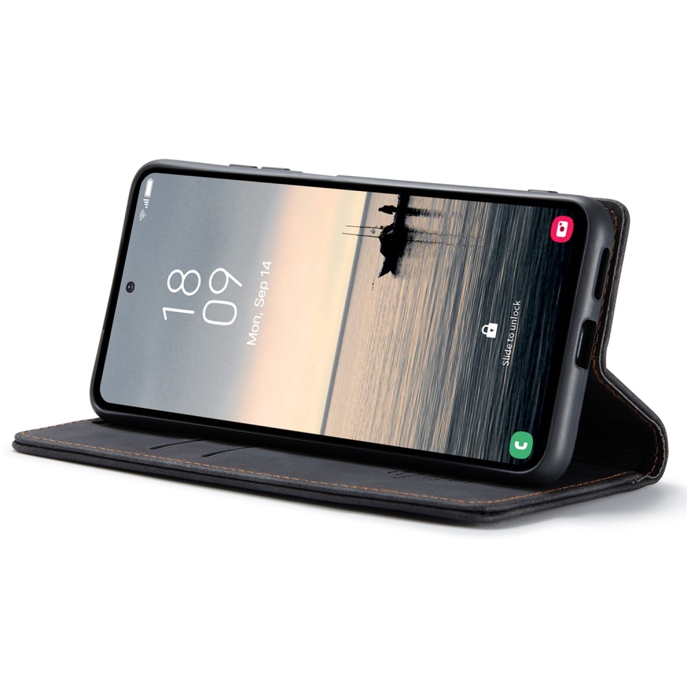 Slim Lommebokveske Samsung Galaxy S23 FE Svart