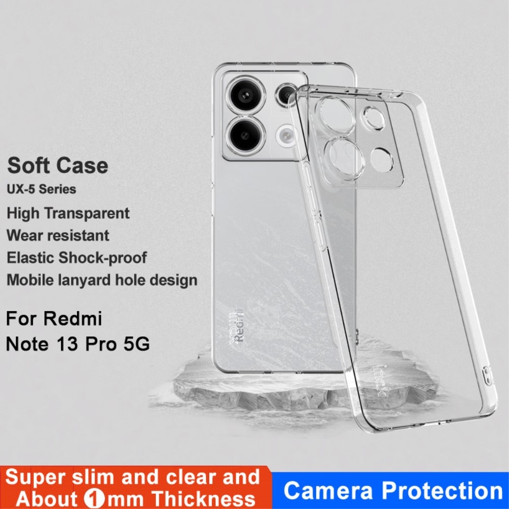 TPU Deksel Xiaomi Redmi Note 13 Pro Crystal Clear