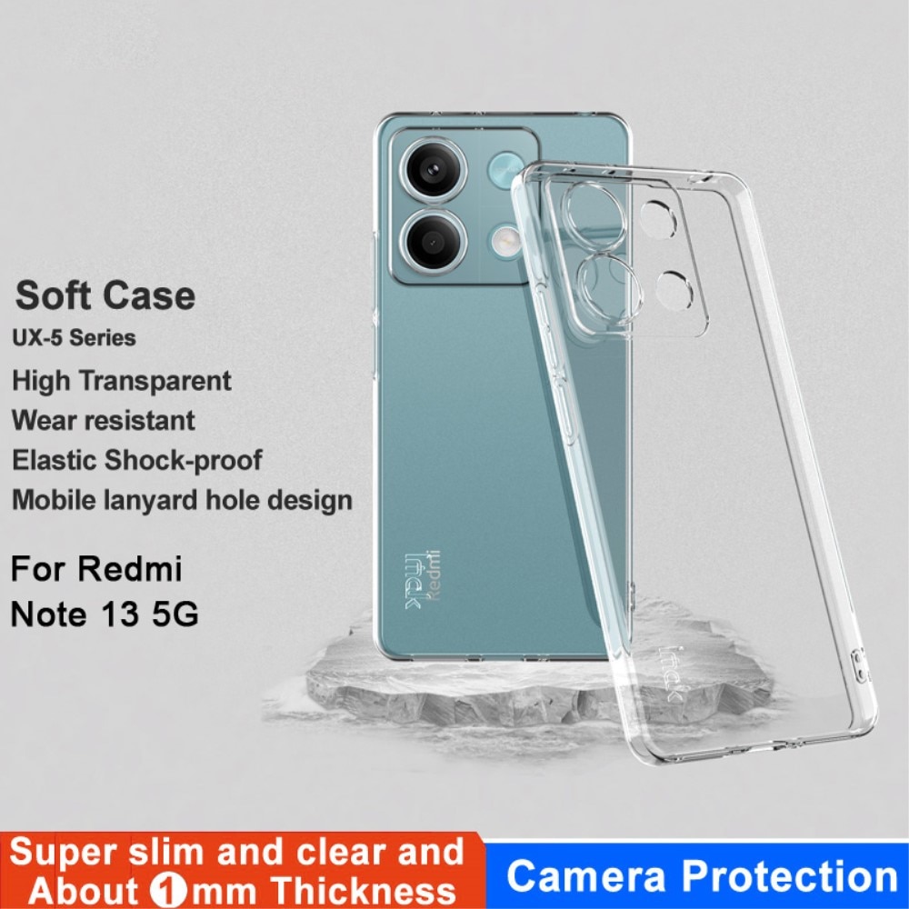TPU Deksel Xiaomi Redmi Note 13 Crystal Clear