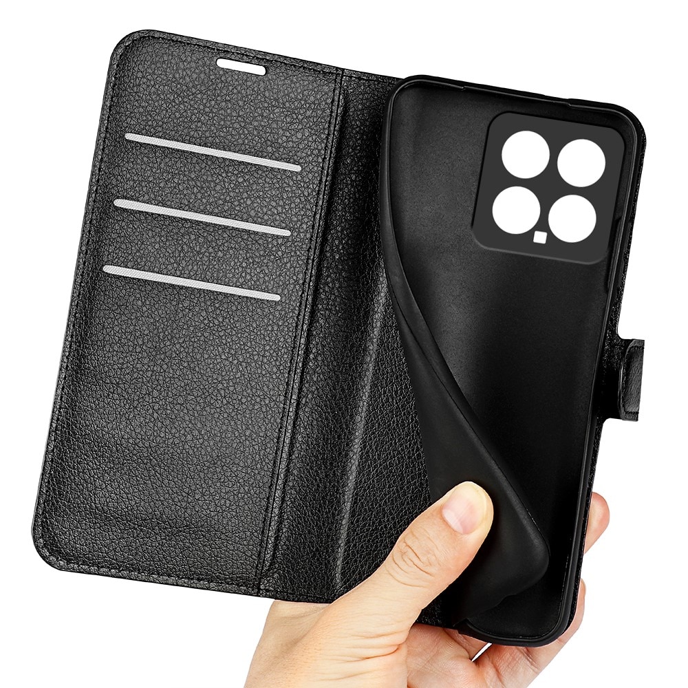 Mobilveske Xiaomi 14 Svart