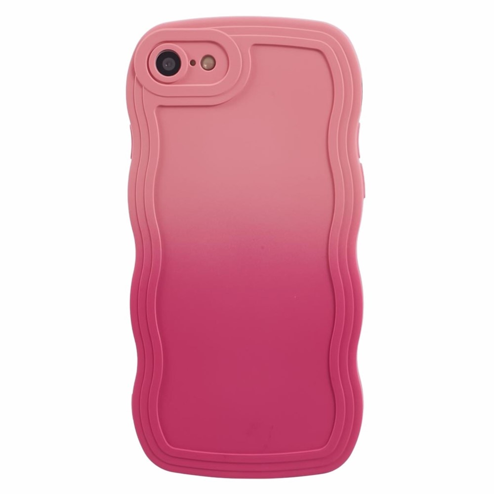 Wavy Edge Deksel iPhone 7 rosa ombre