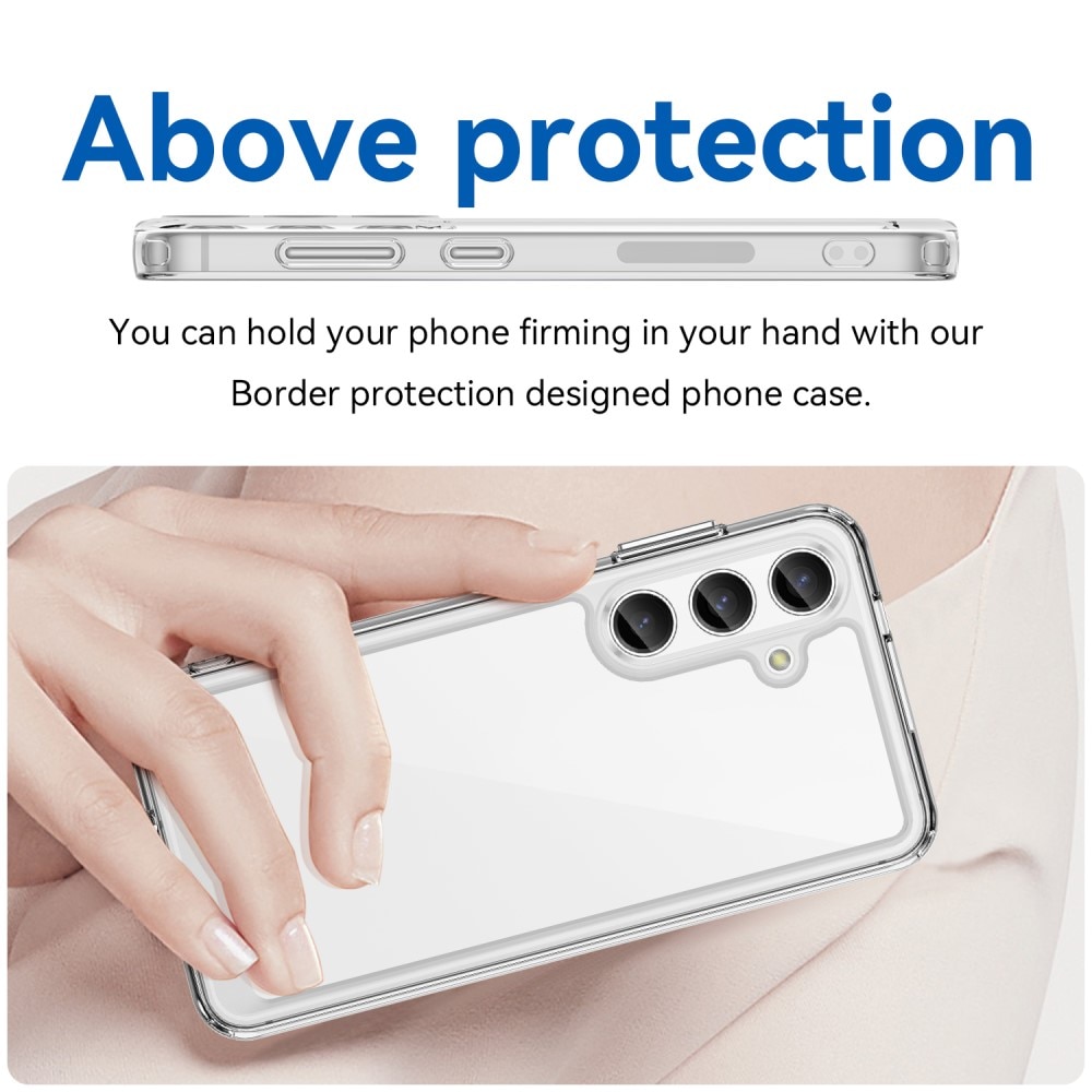 Crystal Hybrid Case Samsung Galaxy S24 gjennomsiktig