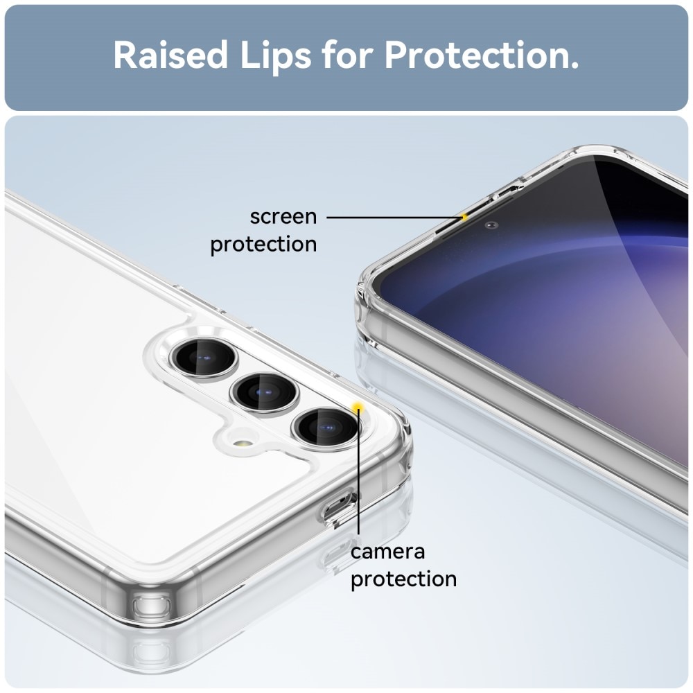 Samsung Galaxy S24 Plus Sett med Deksel og Skjermbeskyttelse