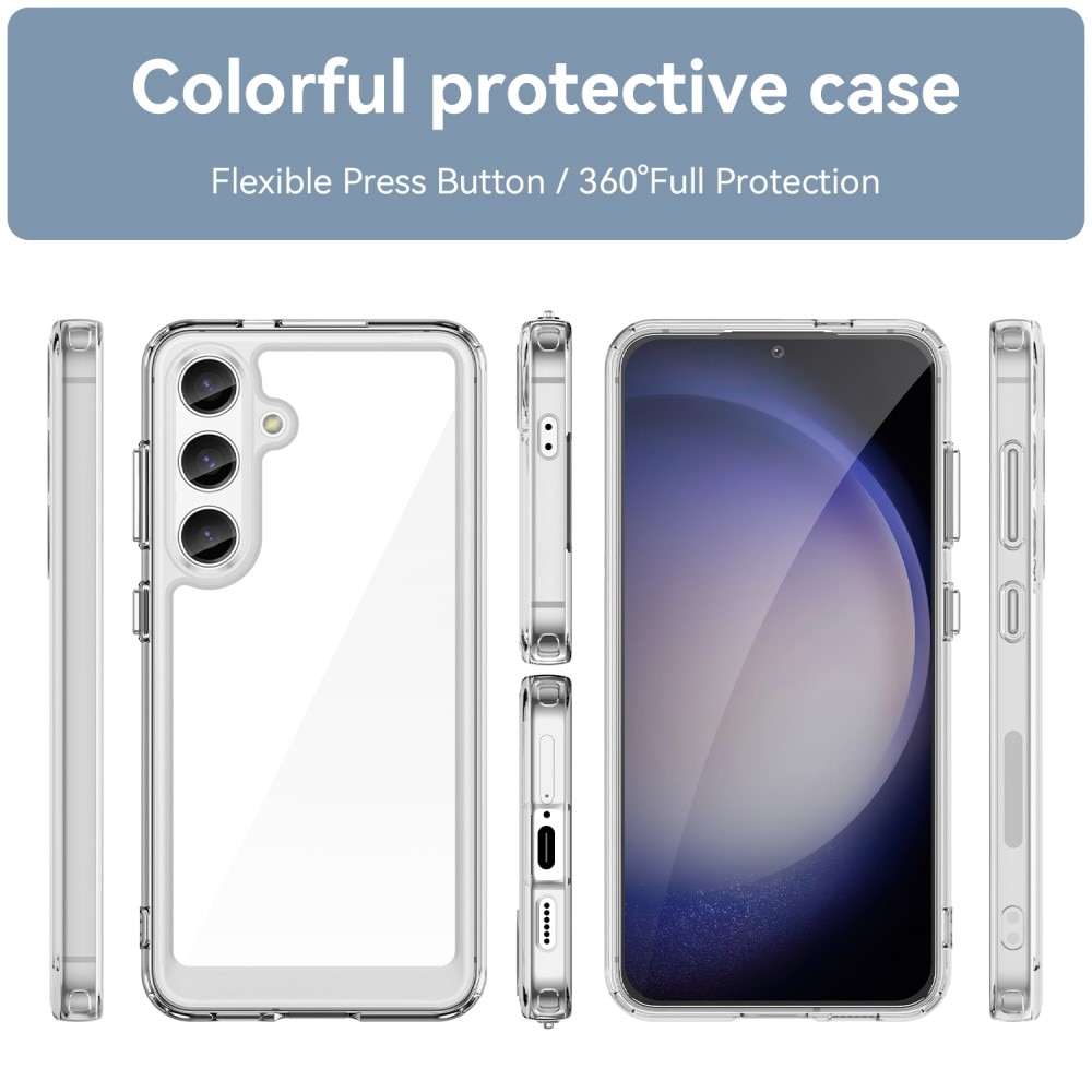 Crystal Hybrid Case Samsung Galaxy S24 gjennomsiktig