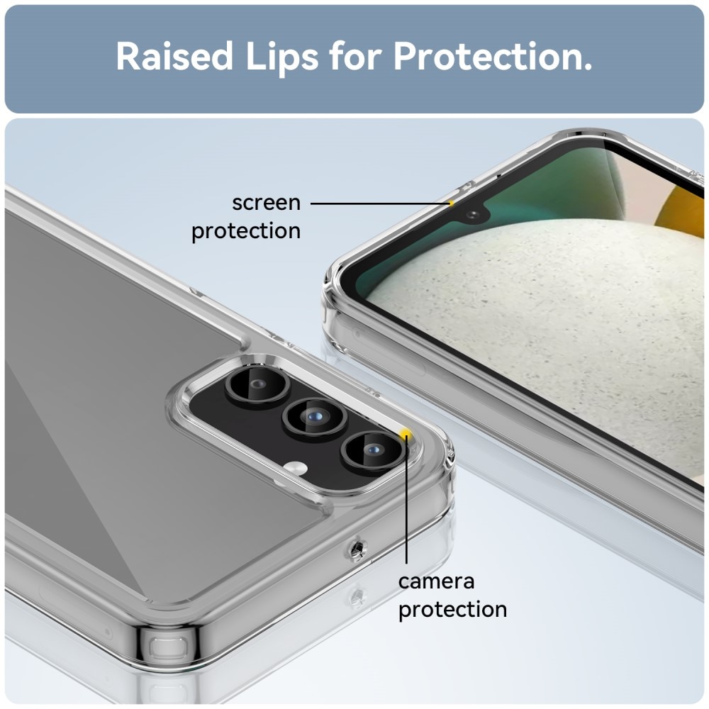 Crystal Hybrid Case Samsung Galaxy A15 gjennomsiktig