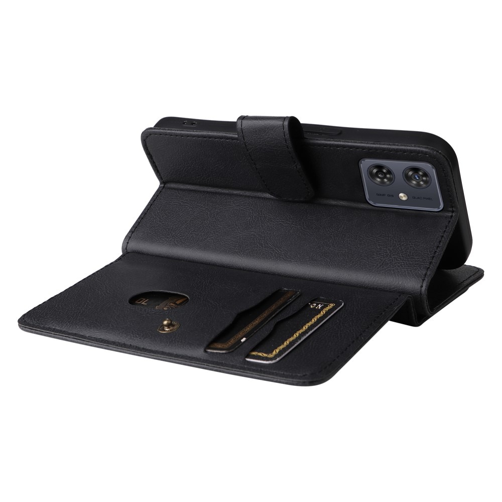 Lommeboketui Multi-slot Motorola Moto G54 svart