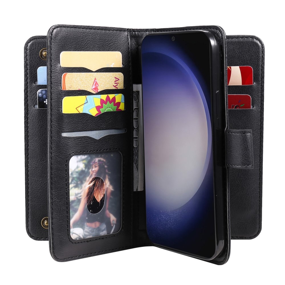Lommeboketui Multi-slot Samsung Galaxy S24 Plus svart