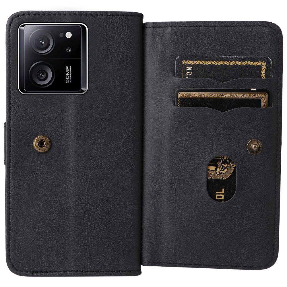 Lommeboketui Multi-slot Xiaomi 13T Pro svart