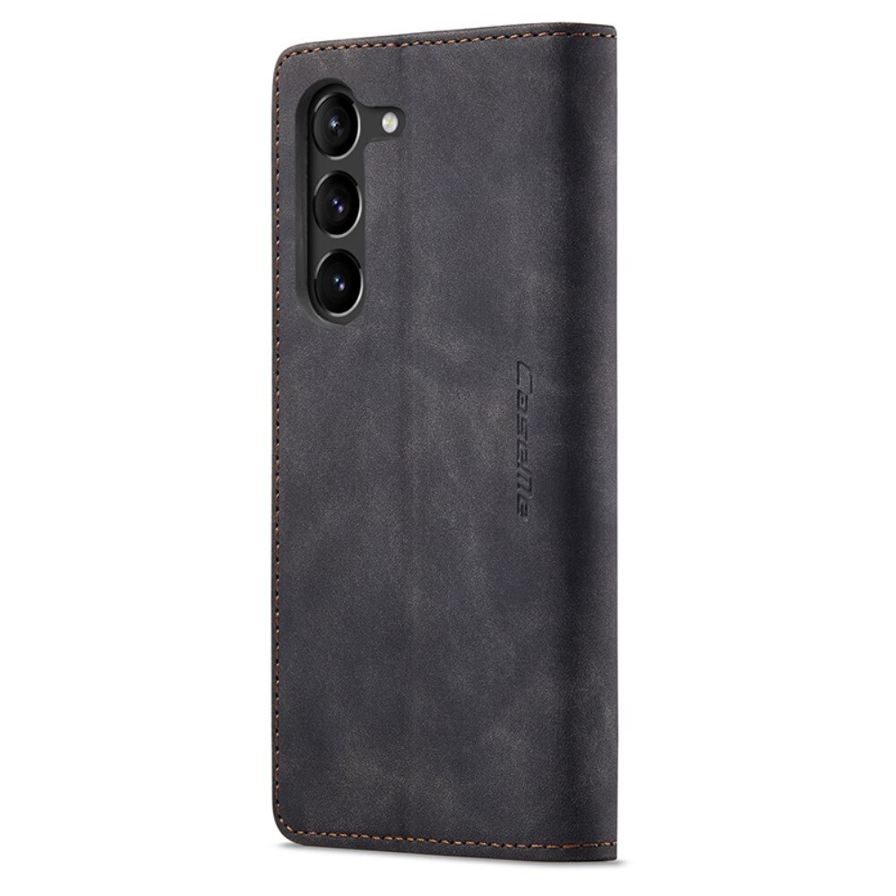 Slim Lommebokveske Samsung Galaxy S24 Plus Svart