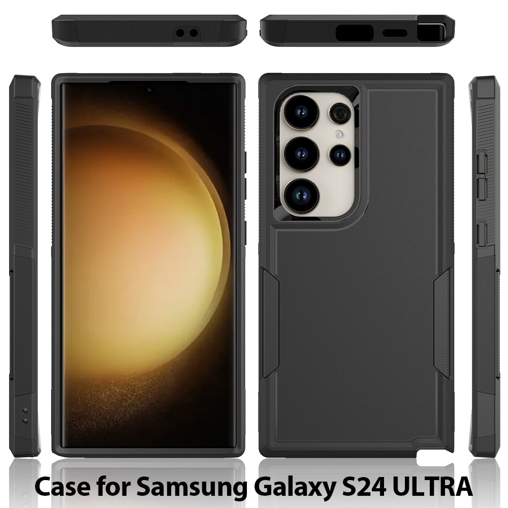 Off-roas Hybriddeksel Samsung Galaxy S24 Ultra svart