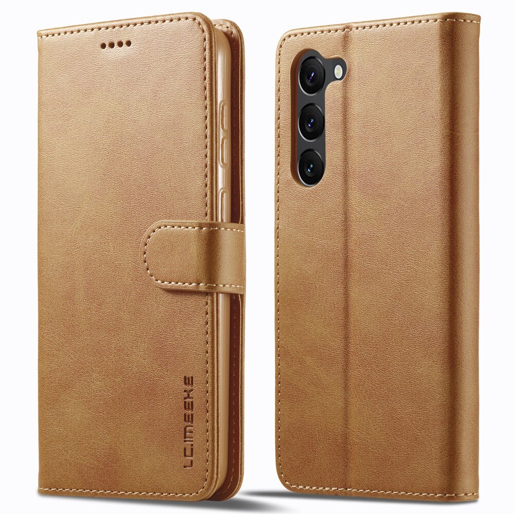 Lommebokdeksel Samsung Galaxy S24 cognac