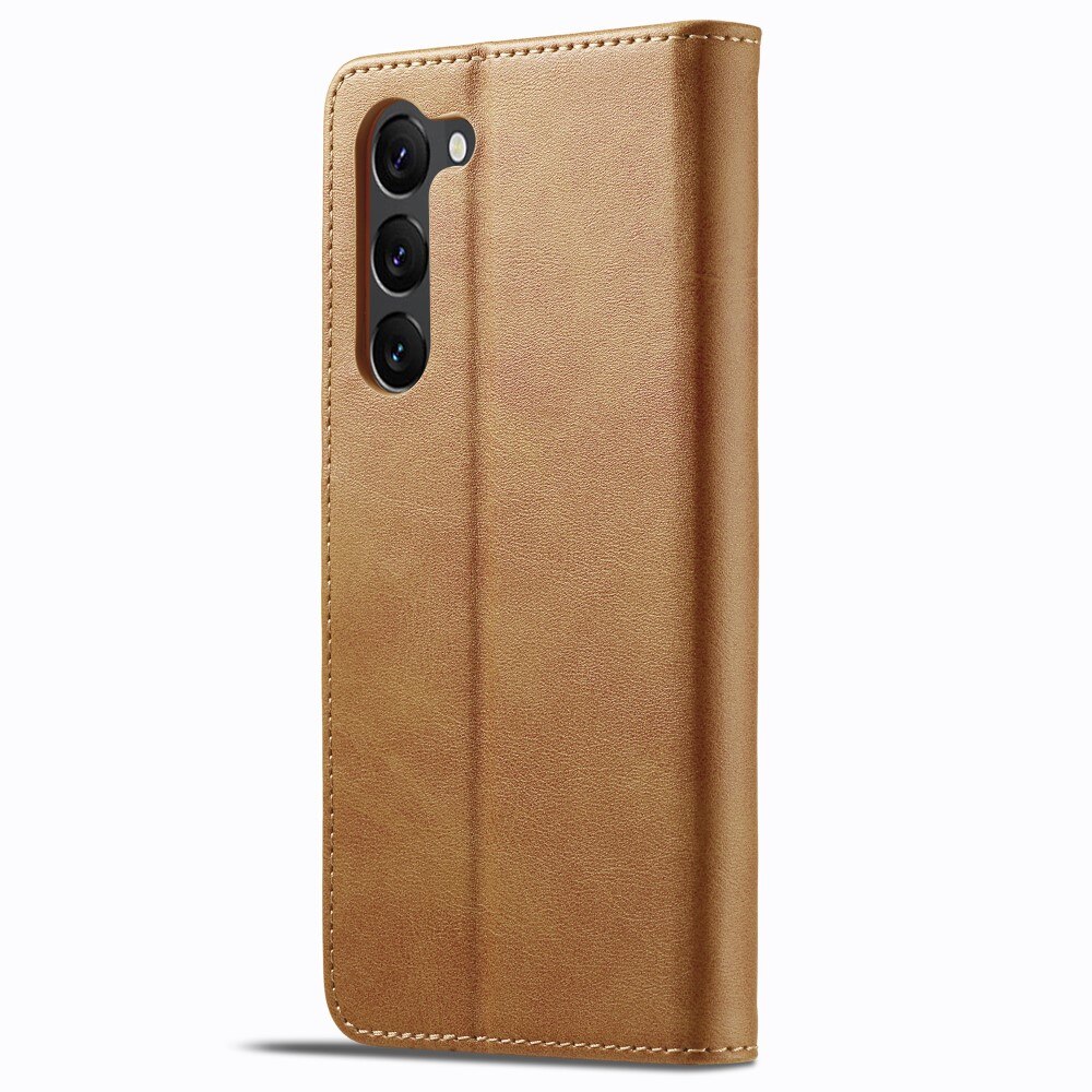 Lommebokdeksel Samsung Galaxy S24 cognac