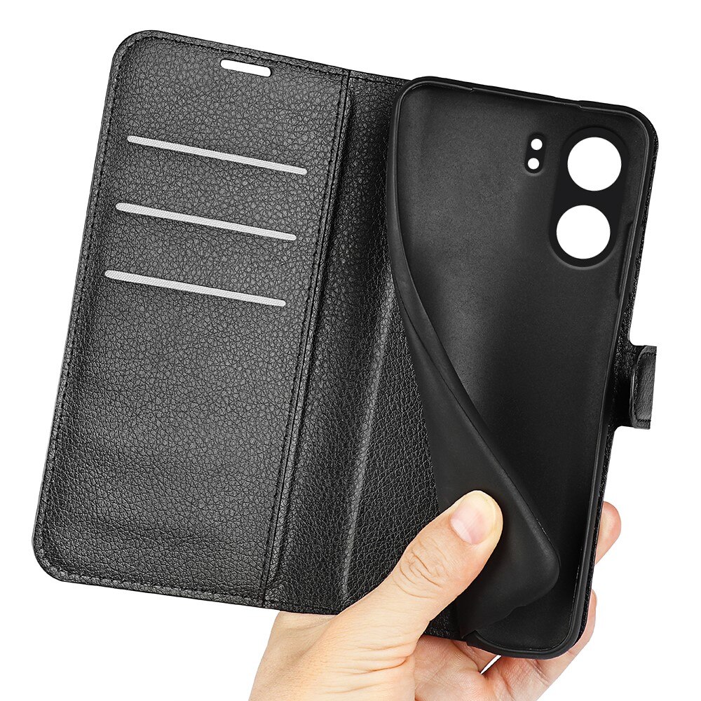 Mobilveske Xiaomi Redmi 13C Svart