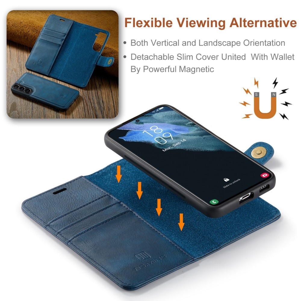 Magnet Wallet Samsung Galaxy S24 Blue