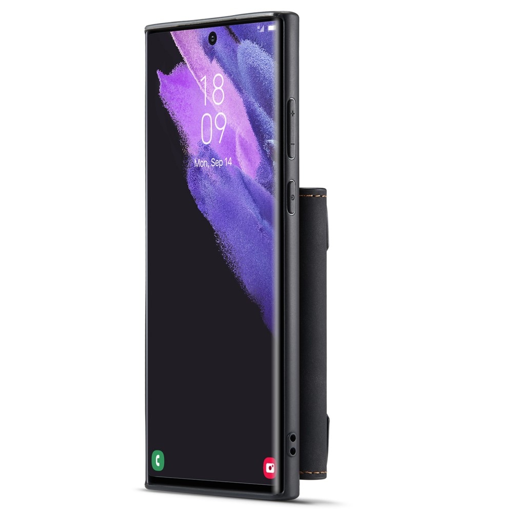 Magnetic Card Slot Case Samsung Galaxy S24 Ultra Svart