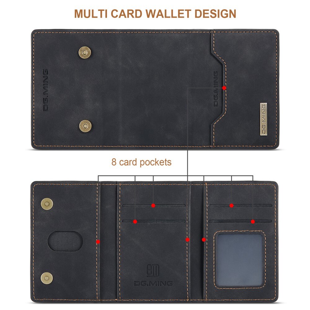 Magnetic Card Slot Case Samsung Galaxy S24 Svart