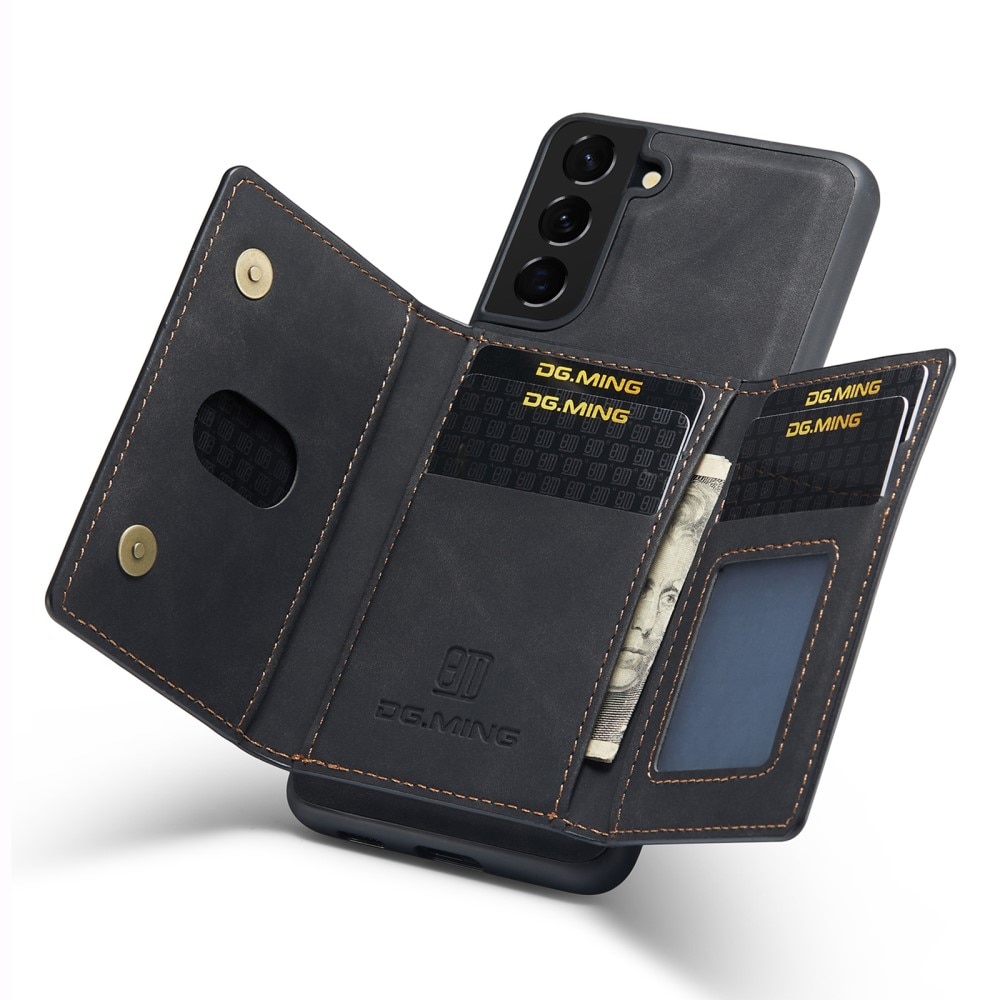 Magnetic Card Slot Case Samsung Galaxy S24 Svart