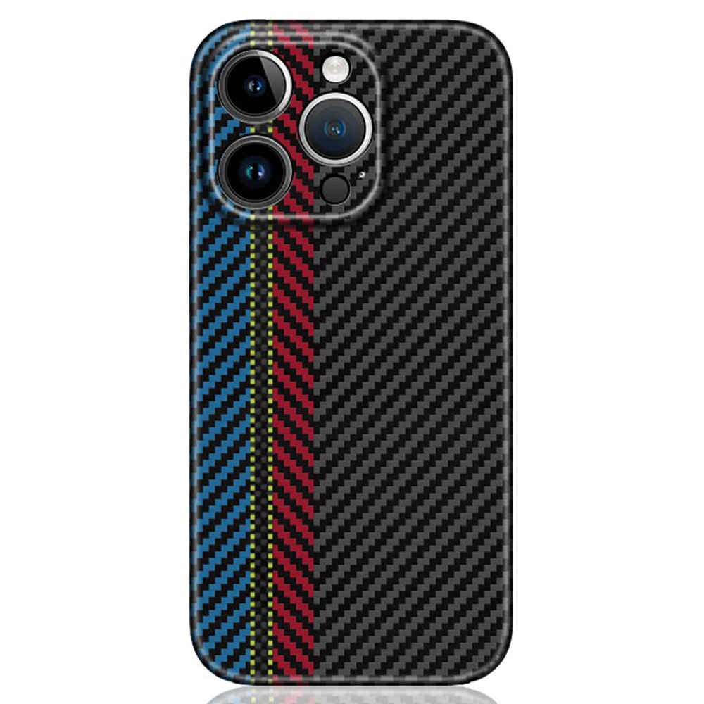 Slim Deksel Aramidfiber iPhone 15 Pro Max striper