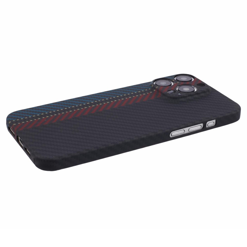 Slim Deksel Aramidfiber iPhone 15 Pro Max striper