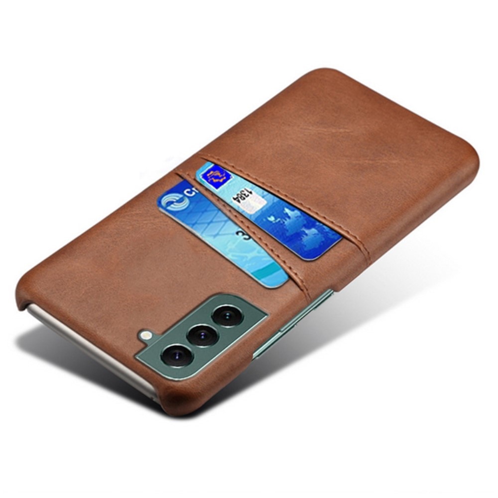 Card Slots Case Samsung Galaxy S24 Plus brun