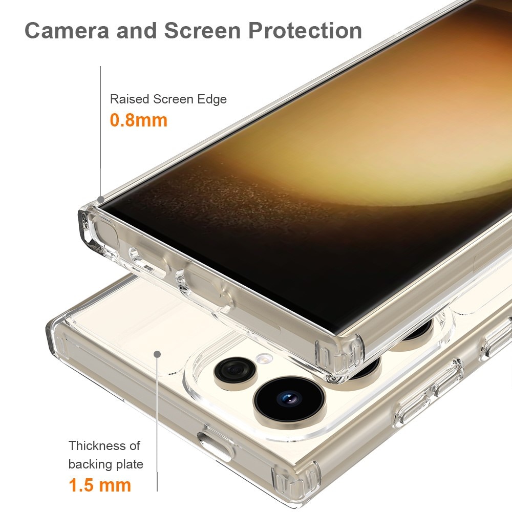 Samsung Galaxy S24 Ultra Sett med MagSafe-deksel og Skjermbeskyttelse