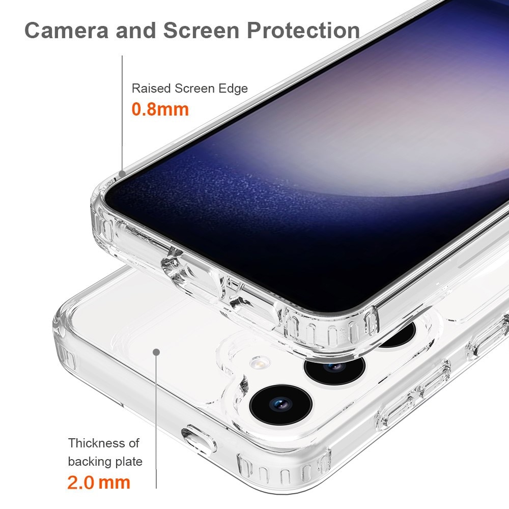 Hybriddeksel MagSafe Samsung Galaxy S24 gjennomsiktig