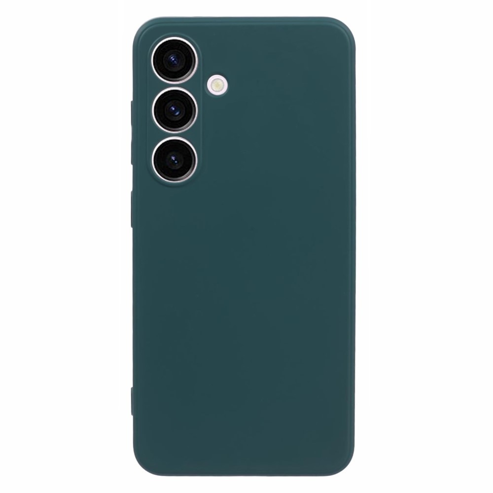 Støtsikker Deksel TPU Samsung Galaxy S24 mørk grønn