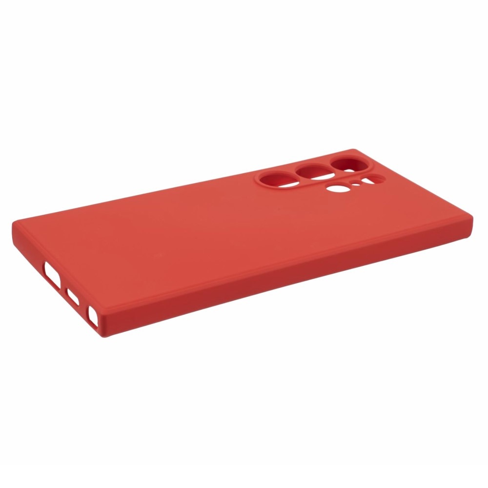 Støtsikker Deksel TPU Samsung Galaxy S24 Ultra rød