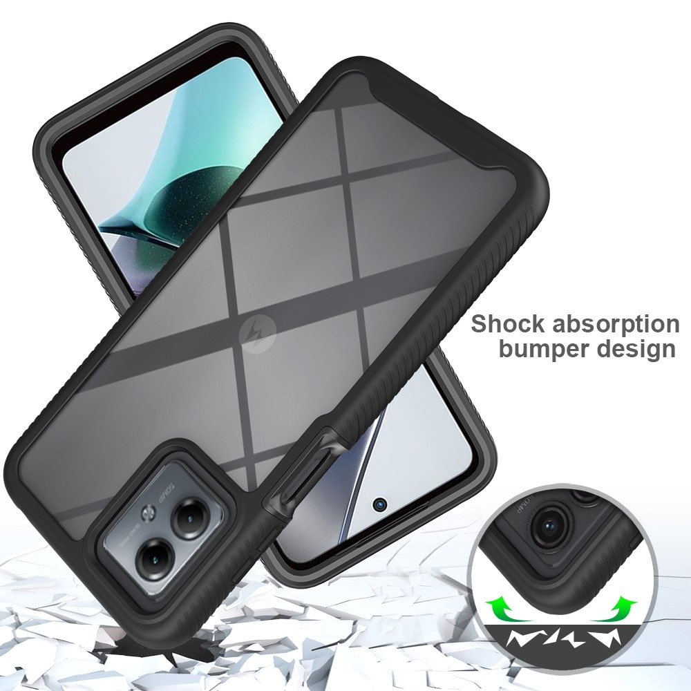 Full Protection Case Motorola Moto G14 svart