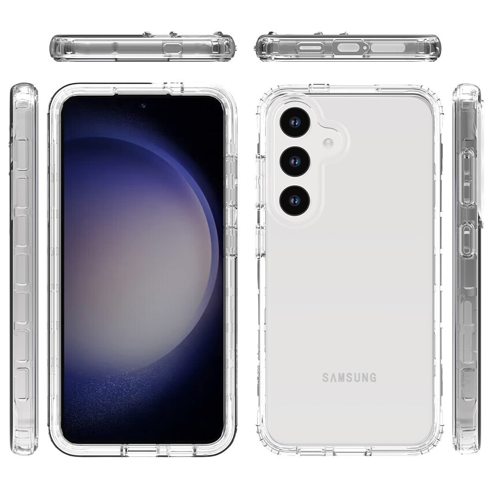 Full Protection Case Samsung Galaxy S24 gjennomsiktig