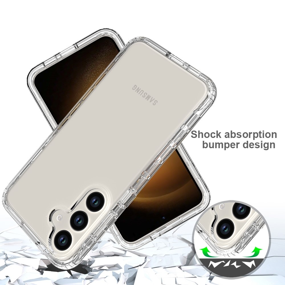 Full Protection Case Samsung Galaxy S24 Plus gjennomsiktig