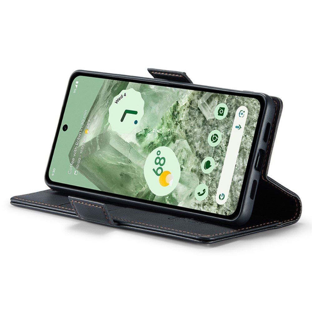 RFID blocking Slim Lommebokveske Google Pixel 8a Svart
