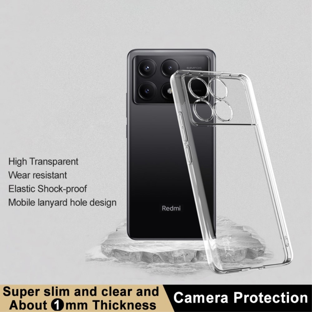 TPU Deksel Xiaomi Poco X6 Pro Crystal Clear