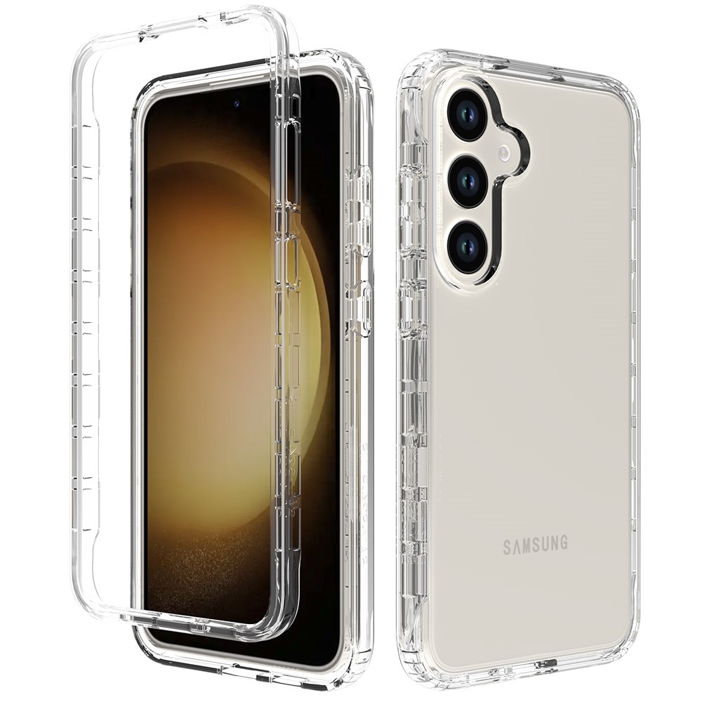 Full Cover Deksel Samsung Galaxy S24 gjennomsiktig
