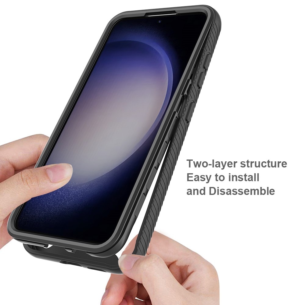 Full Cover Deksel Samsung Galaxy S24 svart