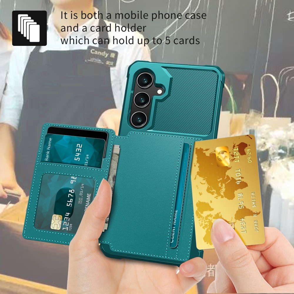 Tough Multi-slot Case Samsung Galaxy S24 grønn
