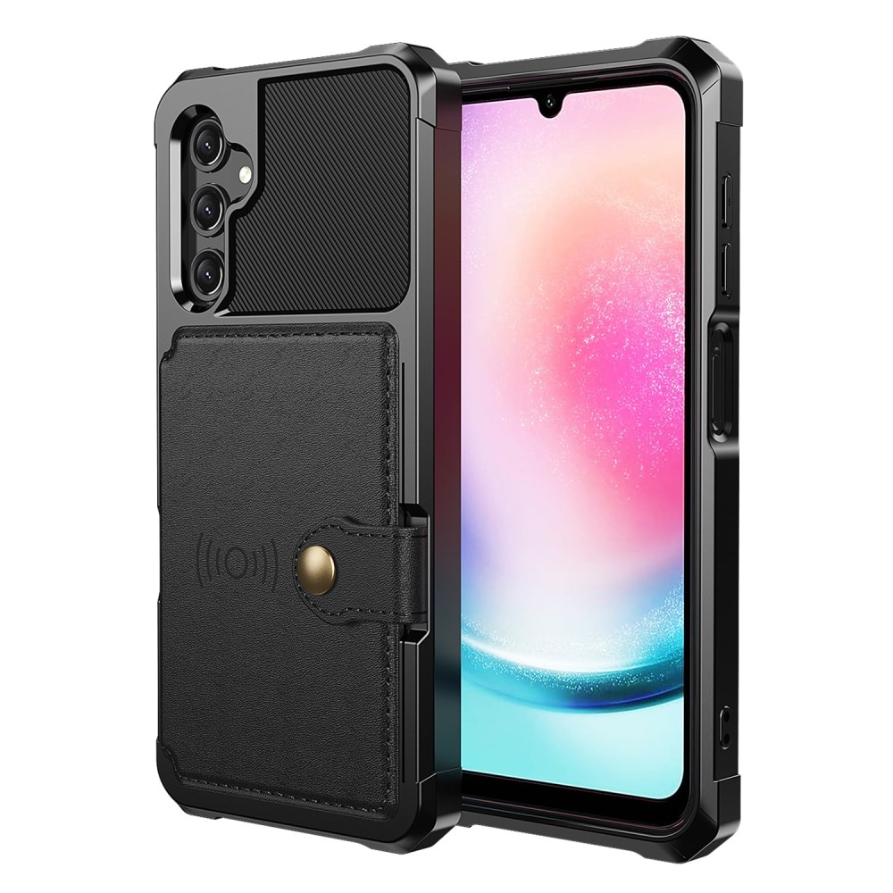 Tough Multi-slot Deksel Samsung Galaxy A15 Svart